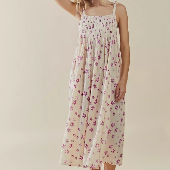 NWT Free People Azure Maxi Dress - Picture 3 of 4